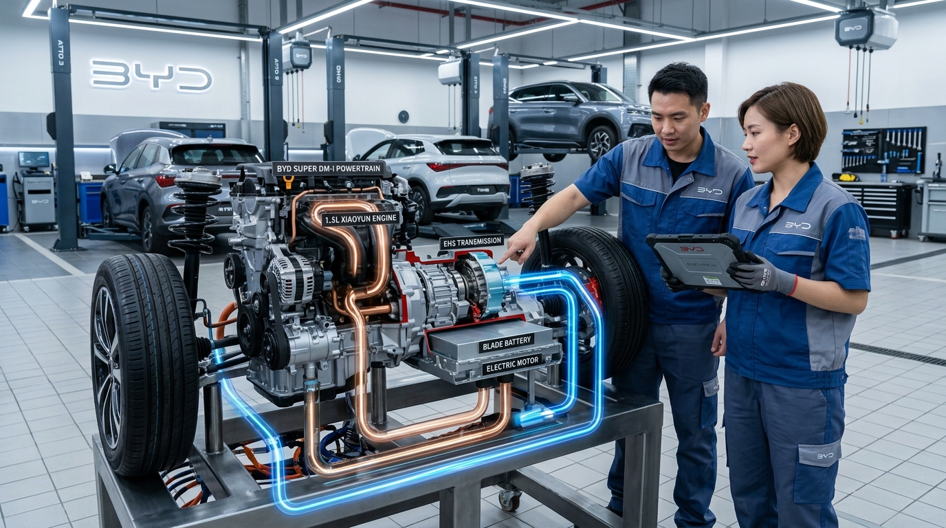 BYD SEAL U DM-i Hibrit Servis
