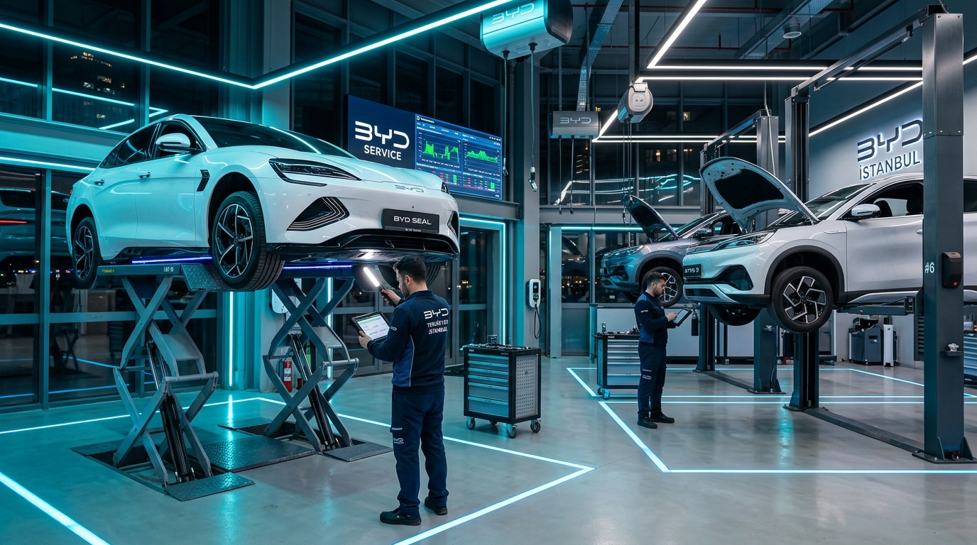 BYD Servis İstanbul Atölyesi